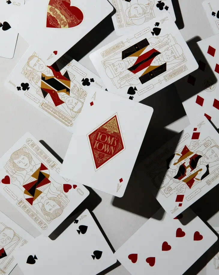 Tom's Town Playing Cards USPCC