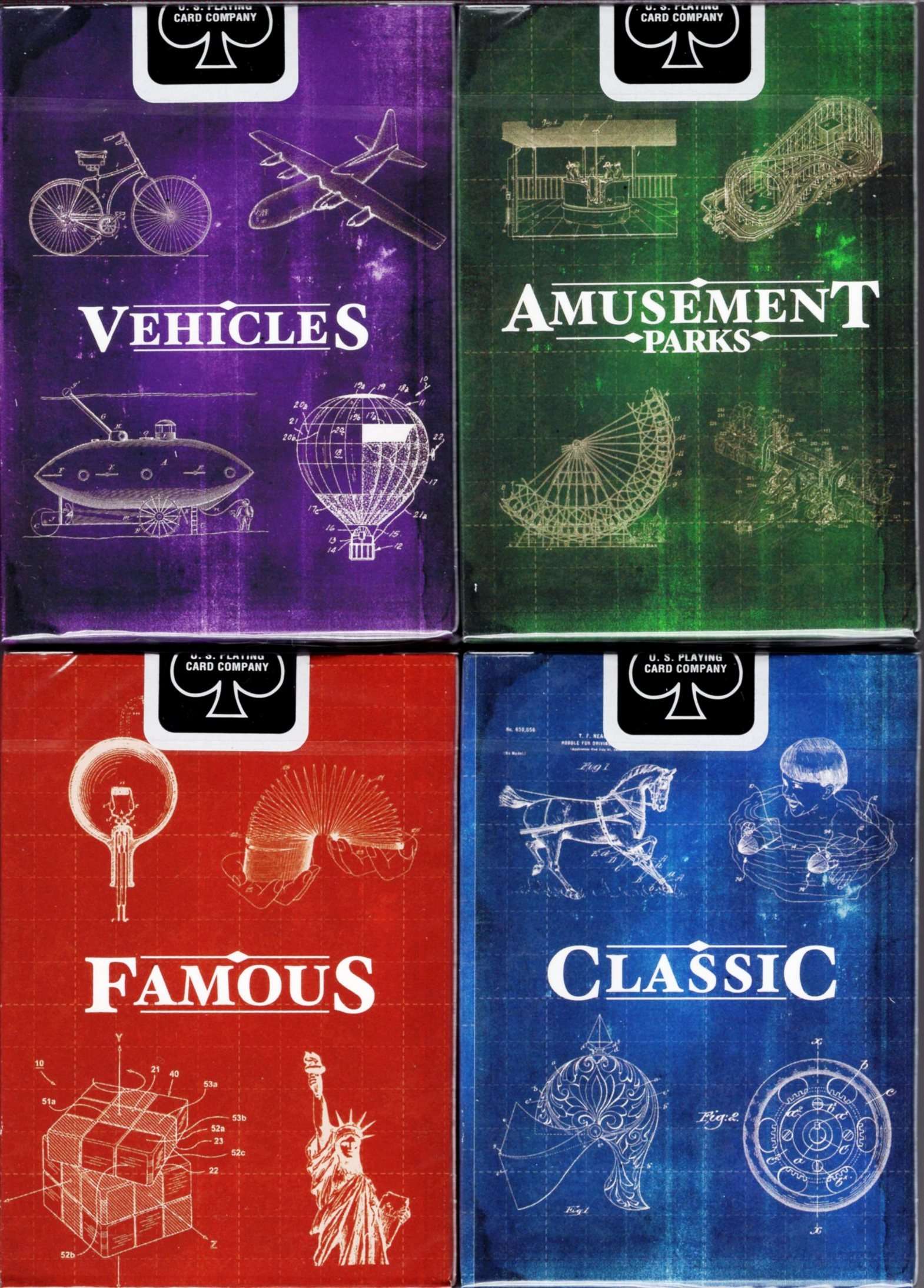 Art of the Patent Playing Cards USPCC