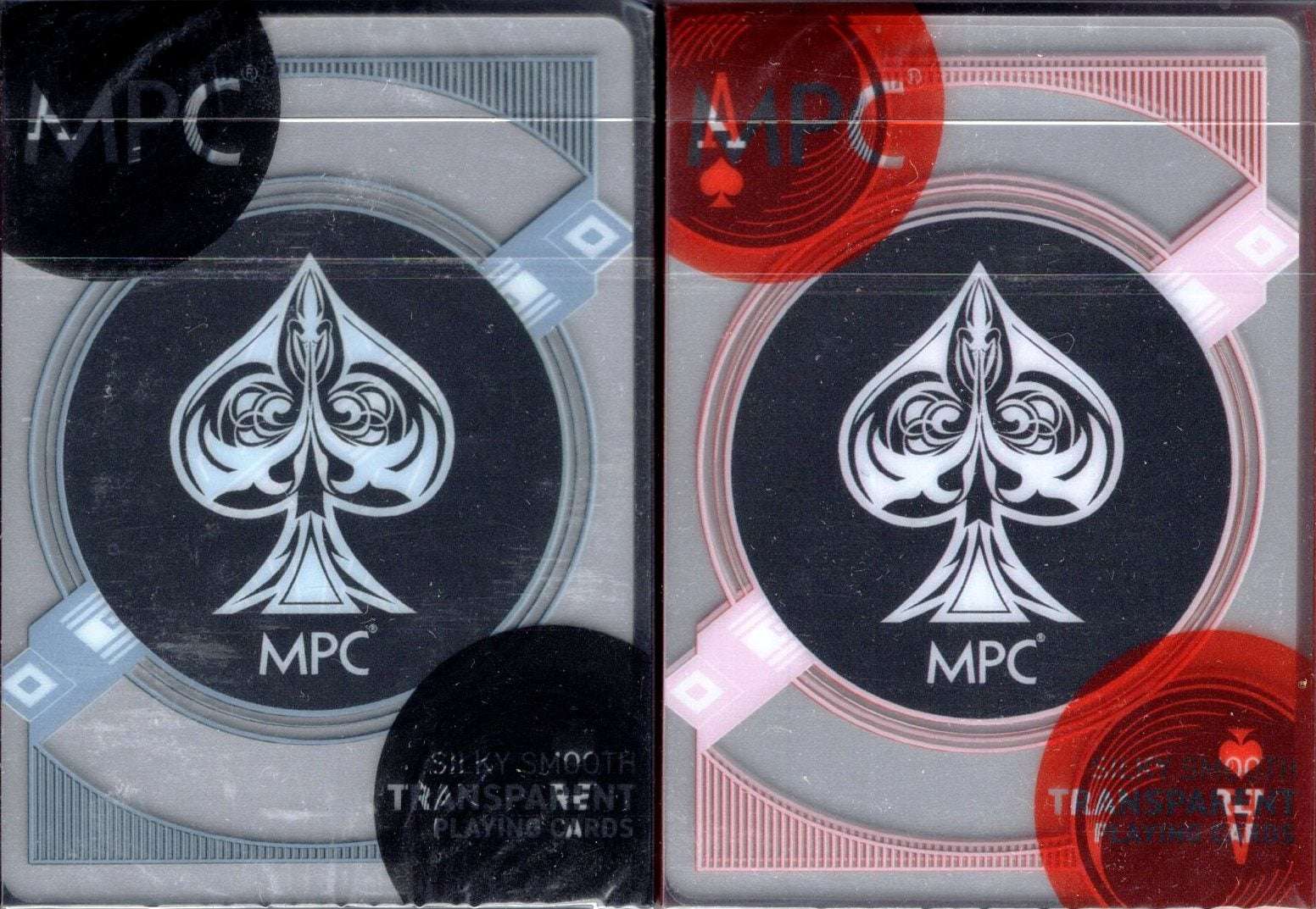 Transparent Plastic Playing Cards MPC