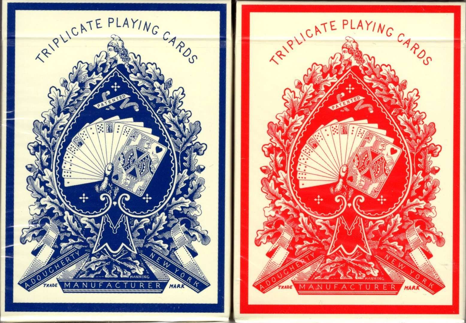 Triplicate Dragon Restoration Playing Cards USPCC