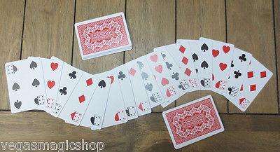 Triplicate No. 18 Red Playing Cards Deck USPCC