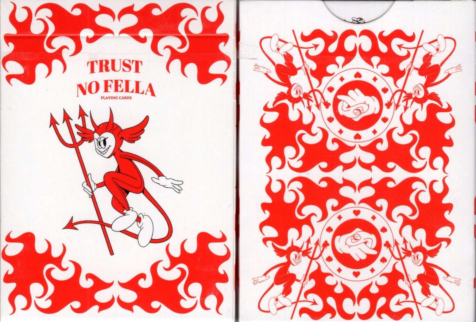 Trust No Fella Playing Cards USPCC