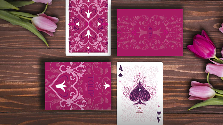 Tulip Pink Limited Edition Playing Cards WJPC