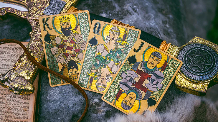 Arthurian Holy Grail Playing Cards by Kings Wild Project