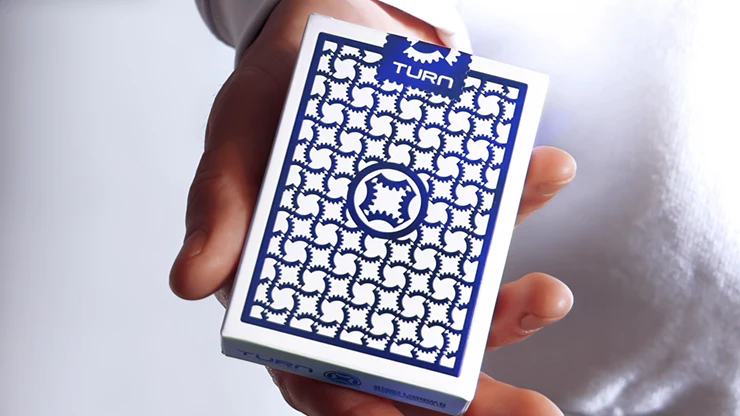 TURN Blue Playing Cards by Mechanic Industries
