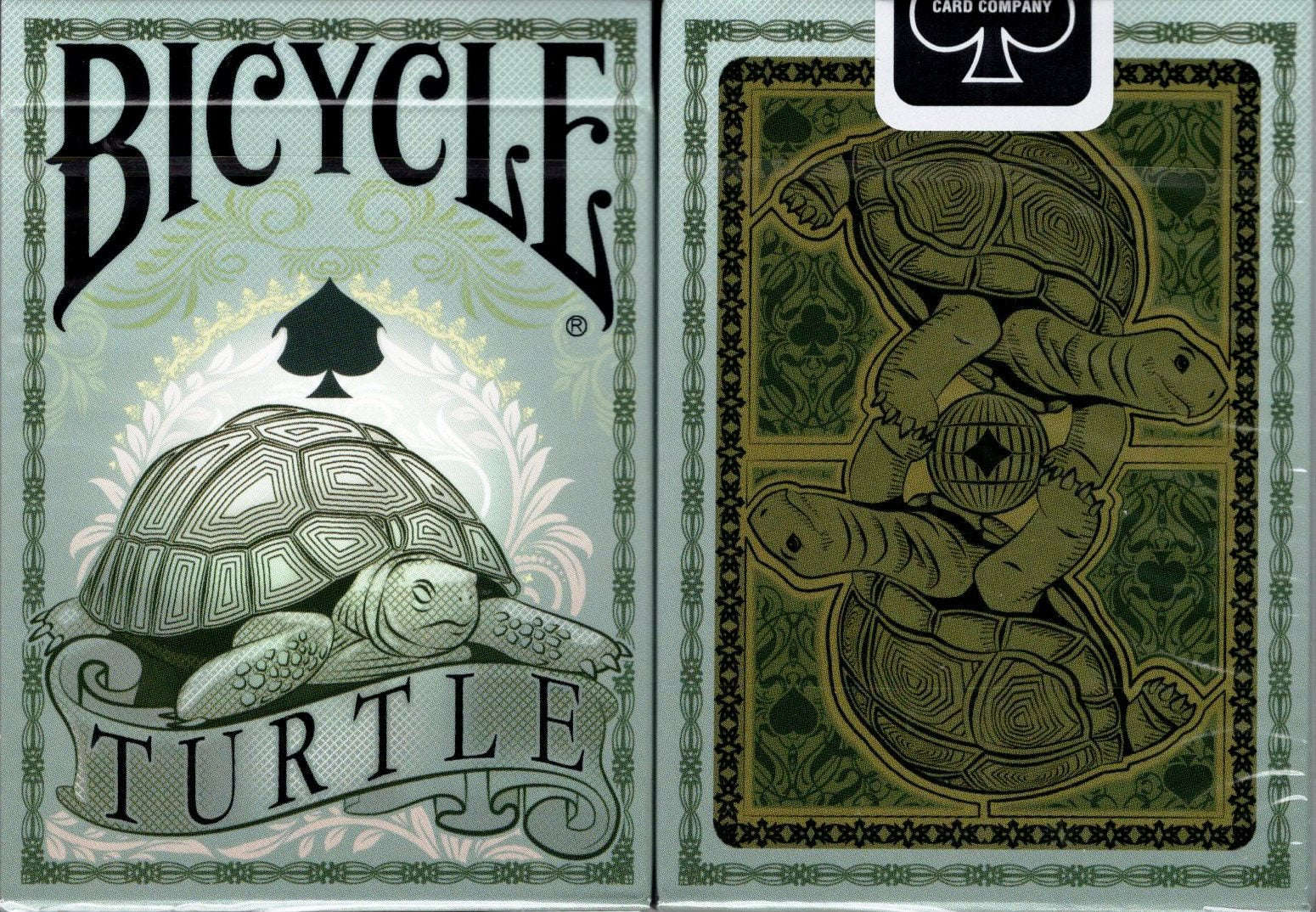 Turtle Bicycle Playing Cards