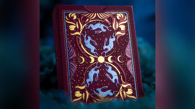 Under the Moon Pink Moonrise Playing Cards Cartamundi