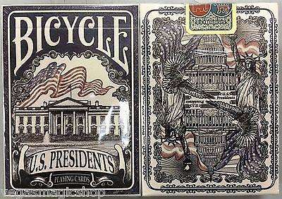 US Presidents V2 Democratic Blue Bicycle Playing Cards Deck