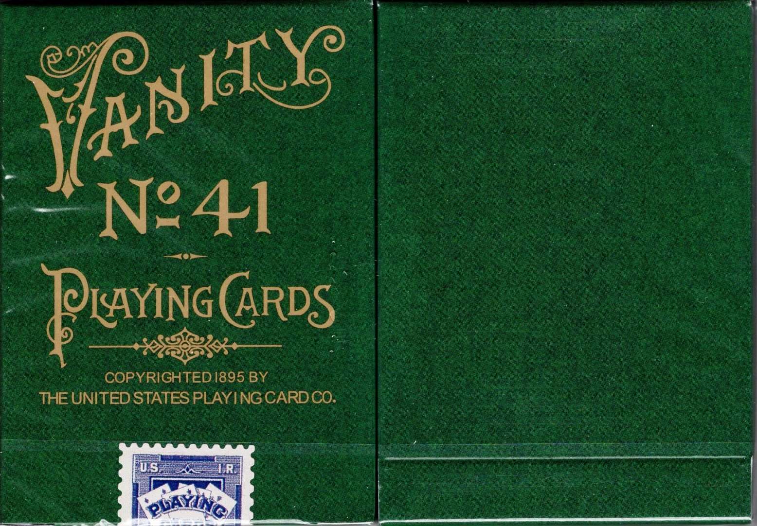 Vanity Reproduction Gilded Playing Cards USPCC