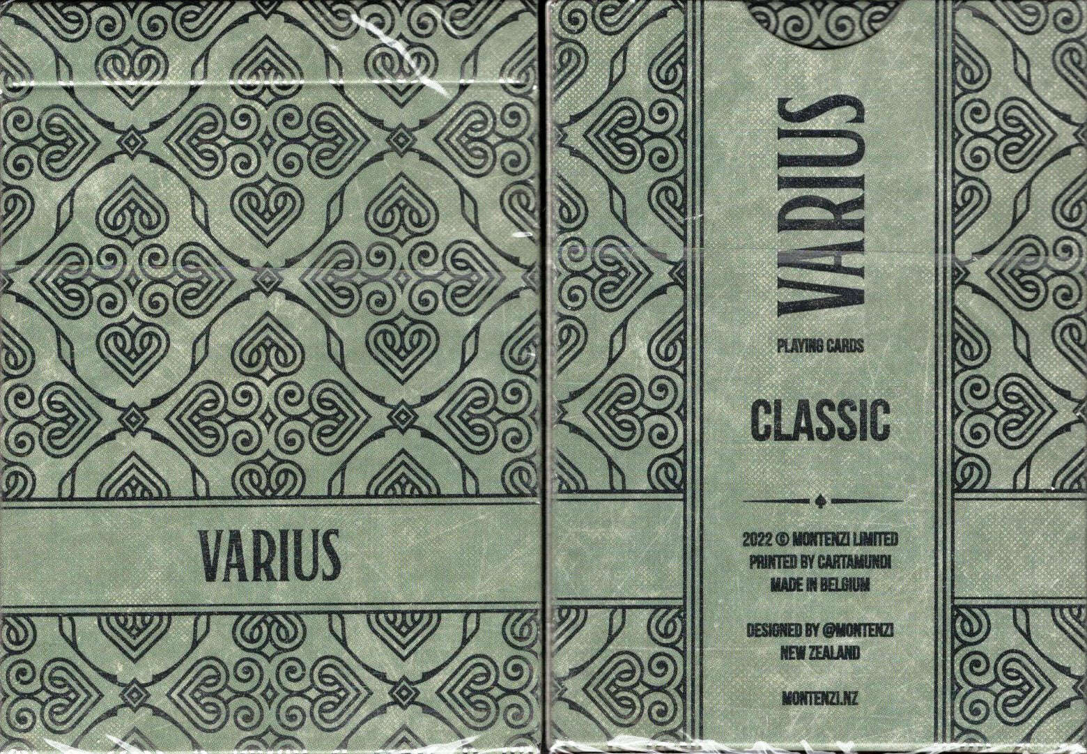 Varius Classic Playing Cards Cartamundi