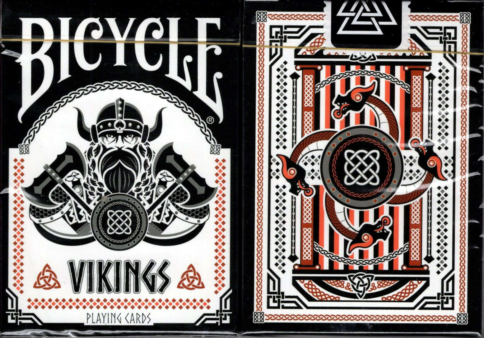 Vikings Gilded Bicycle Playing Cards