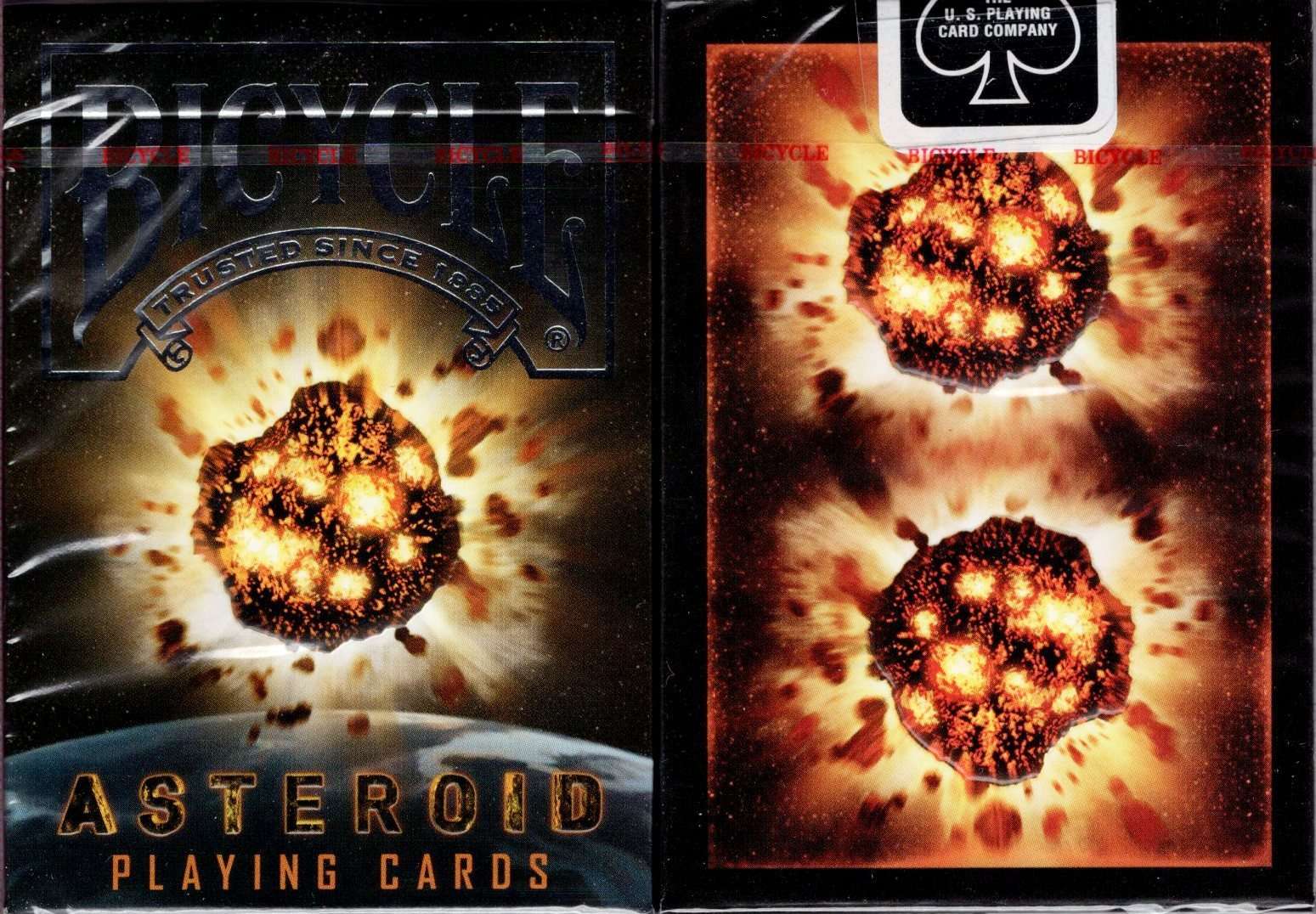 Asteroid Bicycle Playing Cards