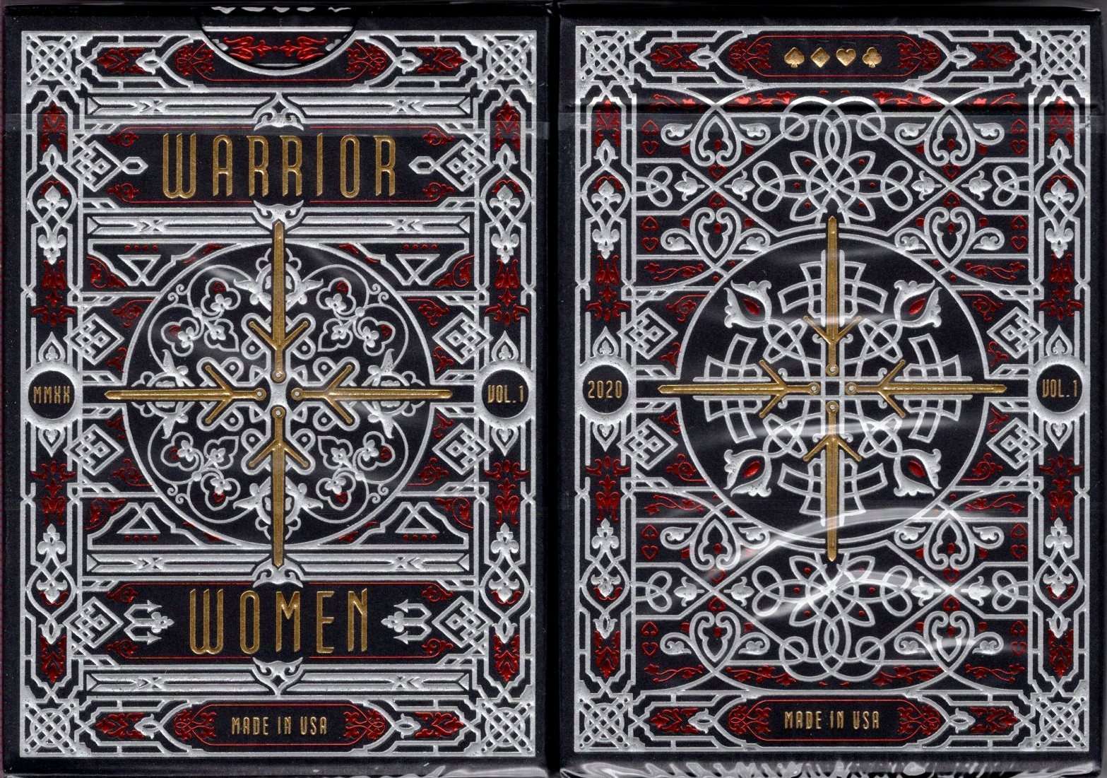 Warrior Women Playing Cards USPCC
