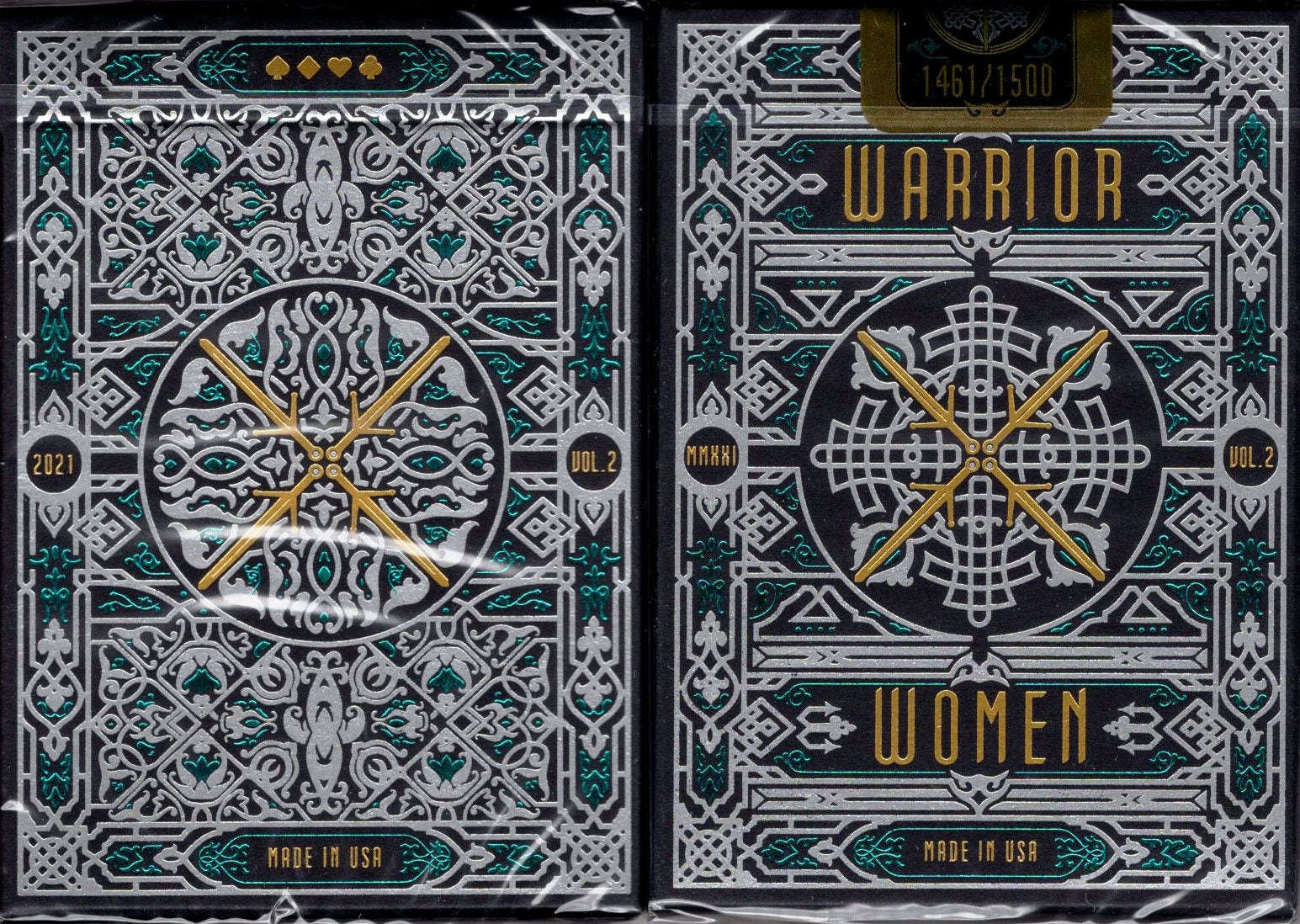 Warrior Women v2 Playing Cards USPCC