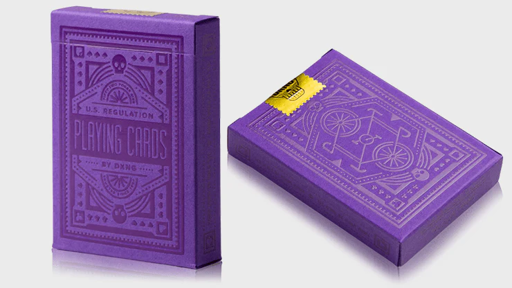 Wheel DKNG Purple Playing Cards USPCC