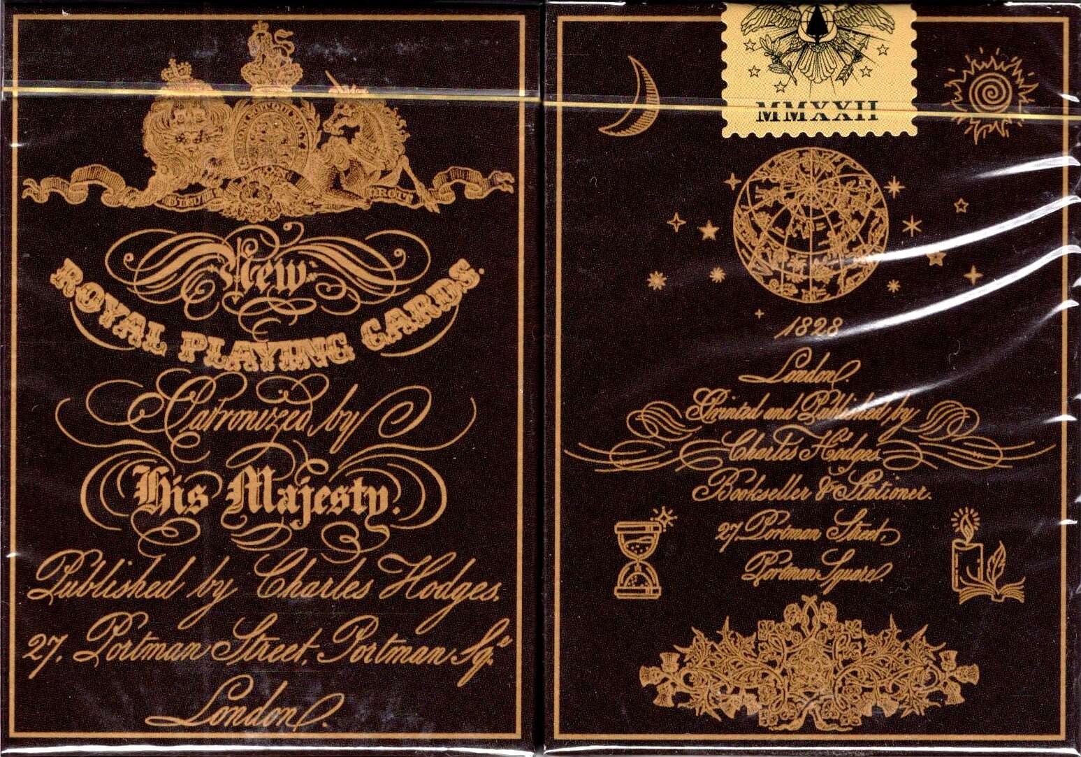 Astronomical Gilded Playing Cards USPCC