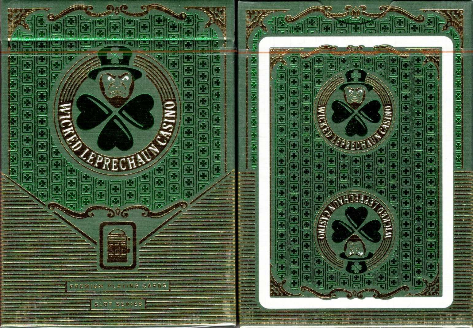 Wicked Leprechaun Casino Playing Cards EPCC