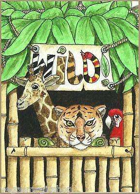 Wild Playing Cards Hidden Seek-N-Find Animals Deck