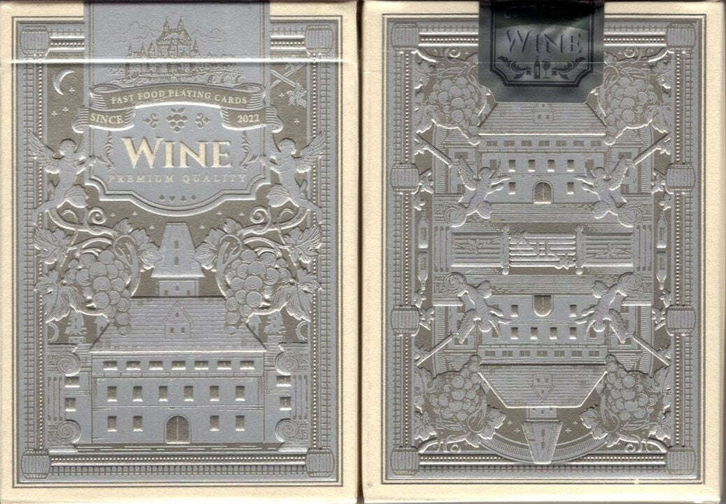 Wine Playing Cards