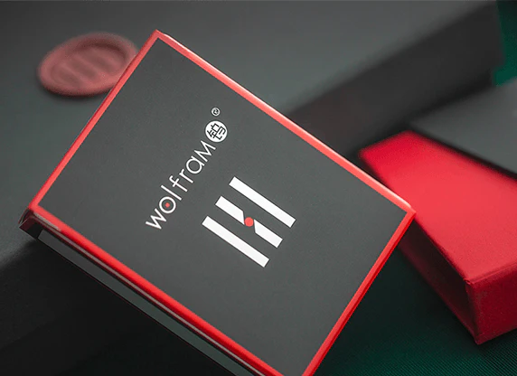 Wolfram v1 Playing Cards & Display Case TPCC