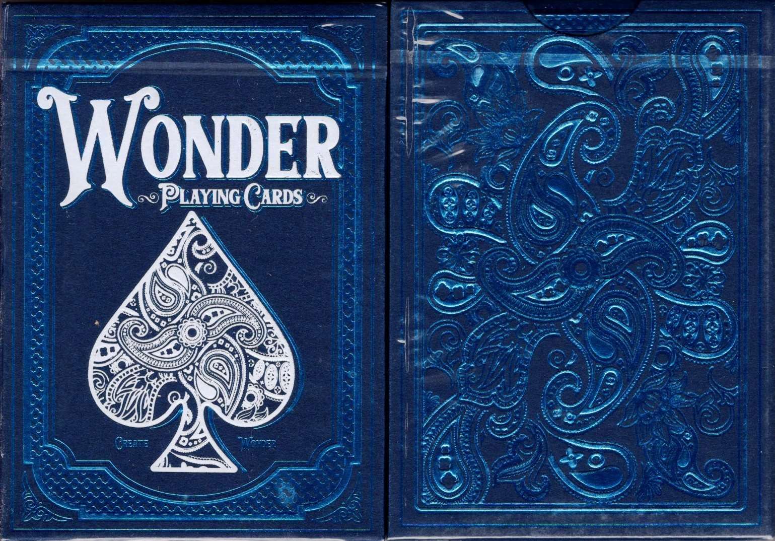 Wonder Blue Playing Cards USPCC