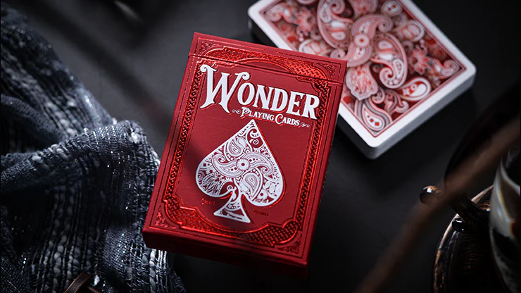 Wonder Playing Cards - Scarlet Edition by Wondercraft 1 7767-wonder-playing-cards-scarlet-edition-by-wondercraft-1.webp