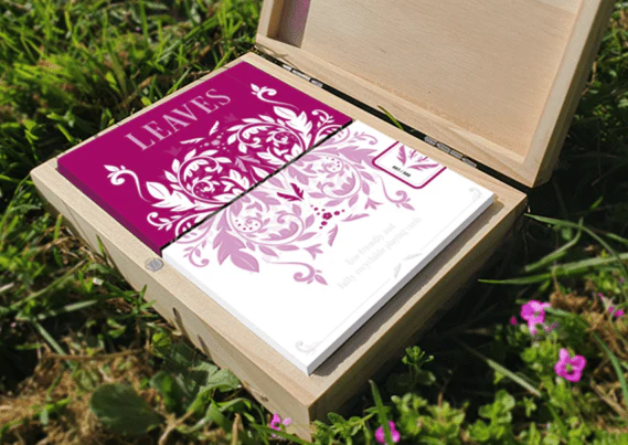 Wooden Leaves Summer Collector's Box Set Playing Cards