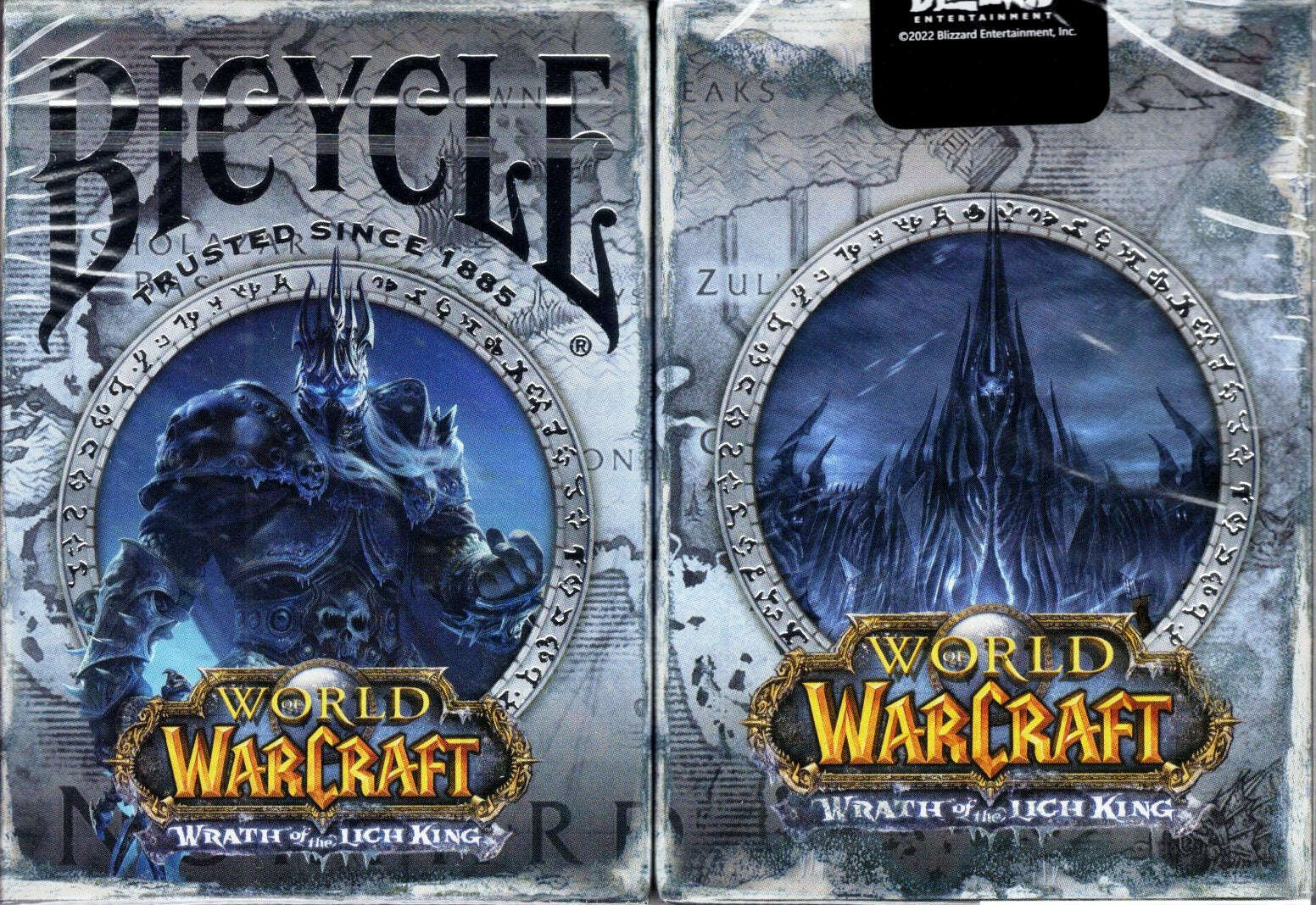 World of Warcraft Wrath of the Lich King Bicycle Playing Cards