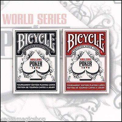World Series of Poker Tournament 2 Deck Set Bicycle Playing Cards