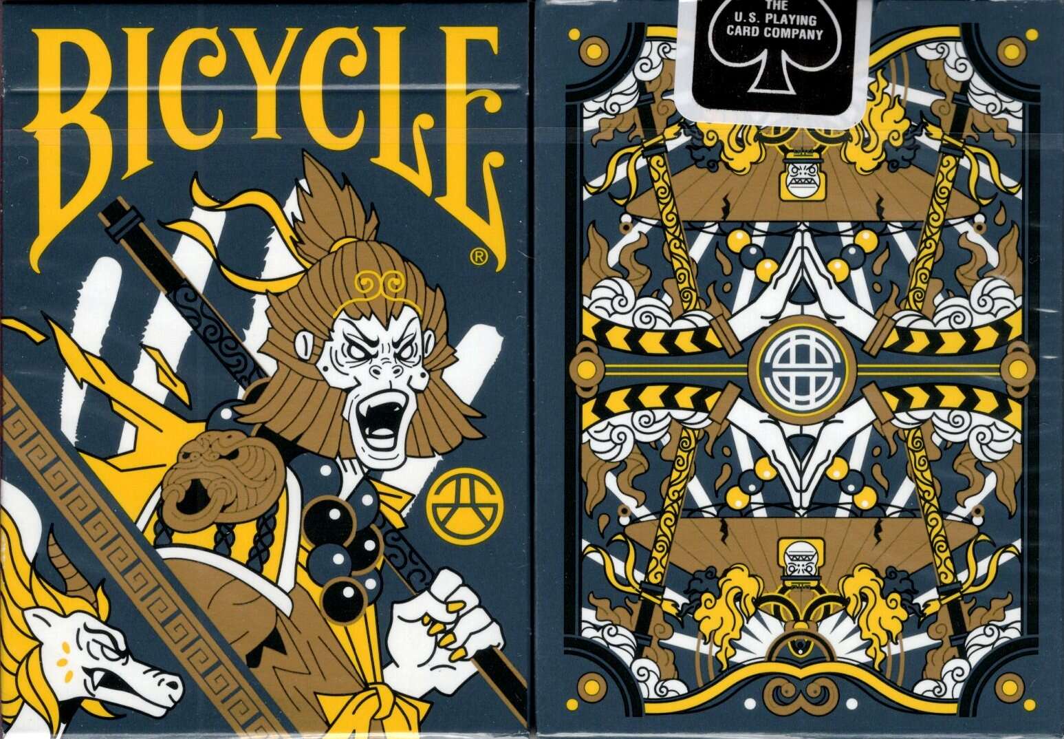 Wukong Destruction Grey Bicycle Playing Cards