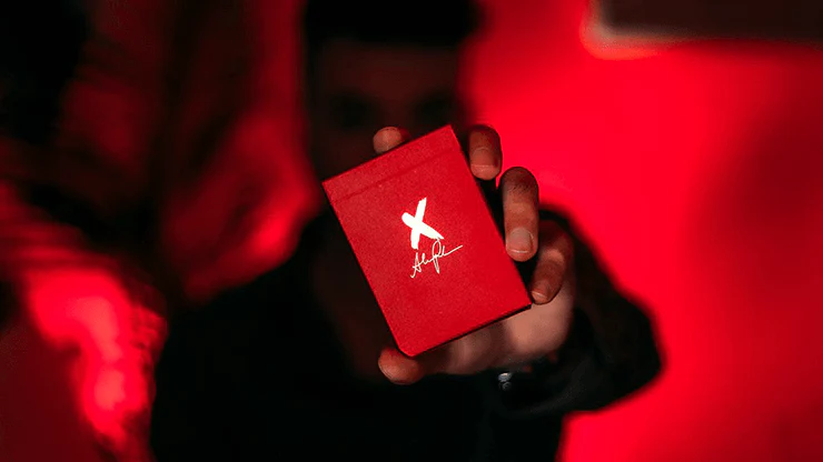 X Deck Signature Red Playing Cards USPCC