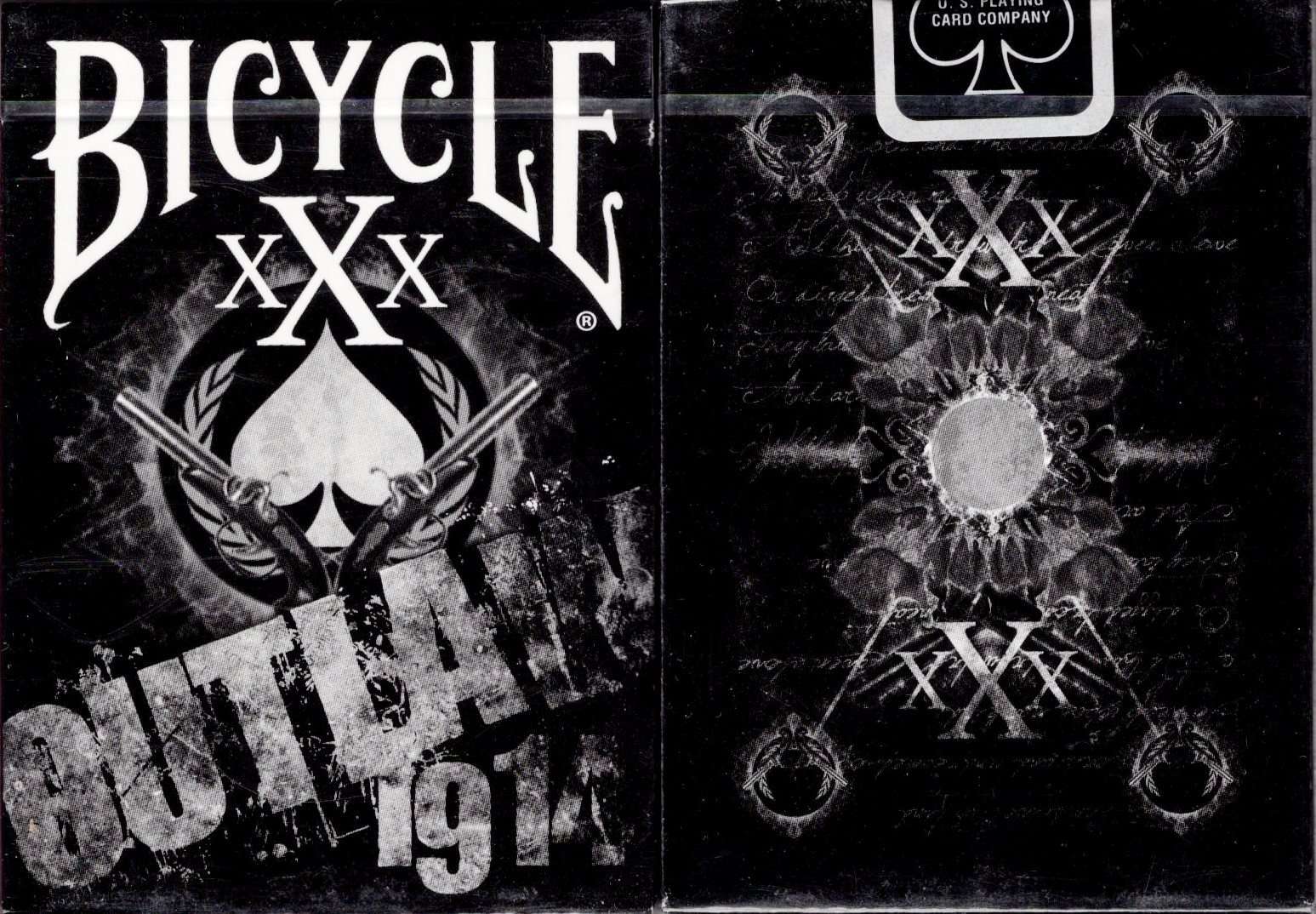 xXx Outlaw 1914 Bicycle Playing Cards