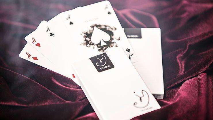 Yu Hojin White Pro Manipulation Cards Deck