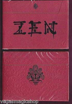 Zen Royal Red Playing Cards  EPCC