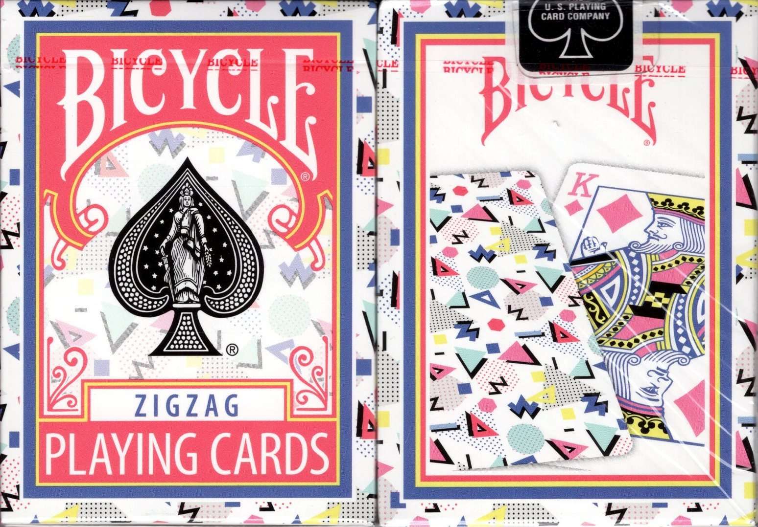 ZigZag Bicycle Playing Cards