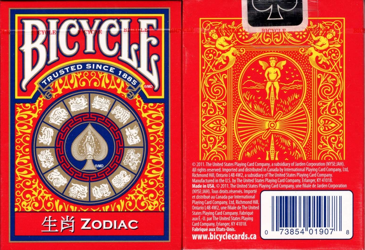 Zodiac Bicycle Playing Cards