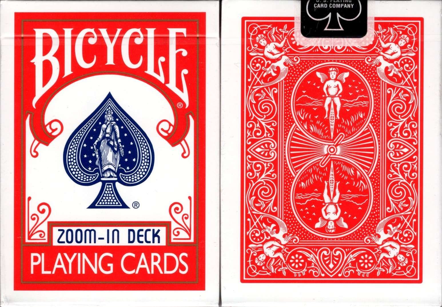 Zoom-In Bicycle Playing Cards