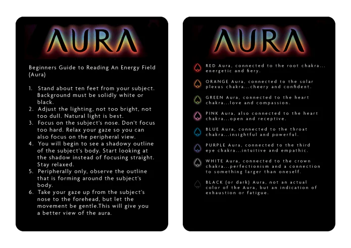 Aura Bicycle Playing Cards