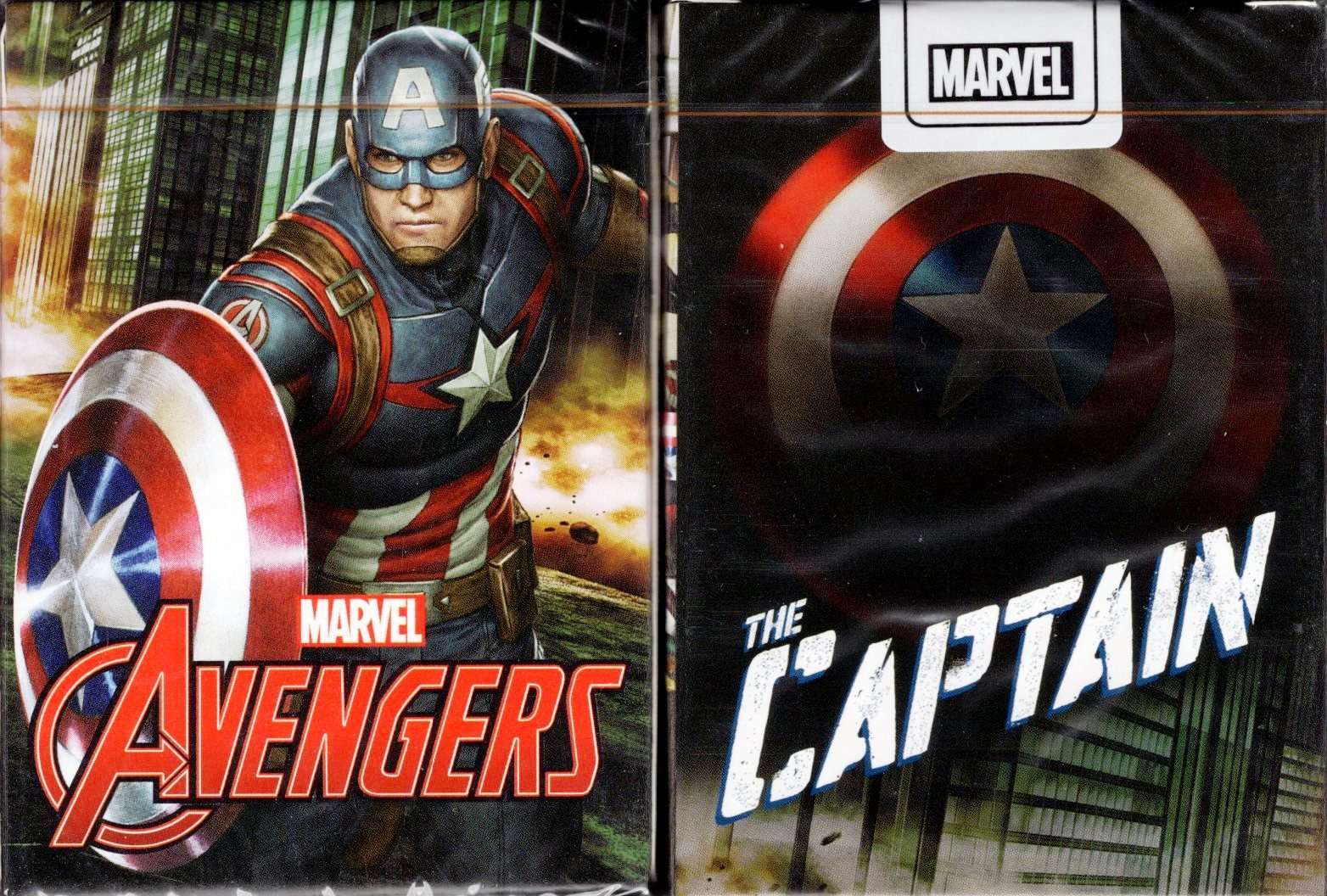 Avengers Captain America Playing Cards JLCC