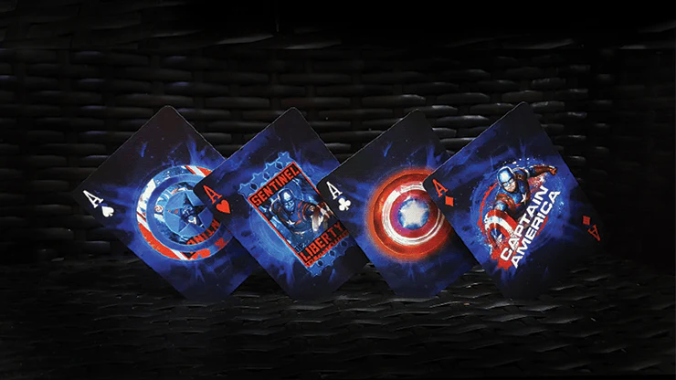 Avengers Captain America Playing Cards JLCC