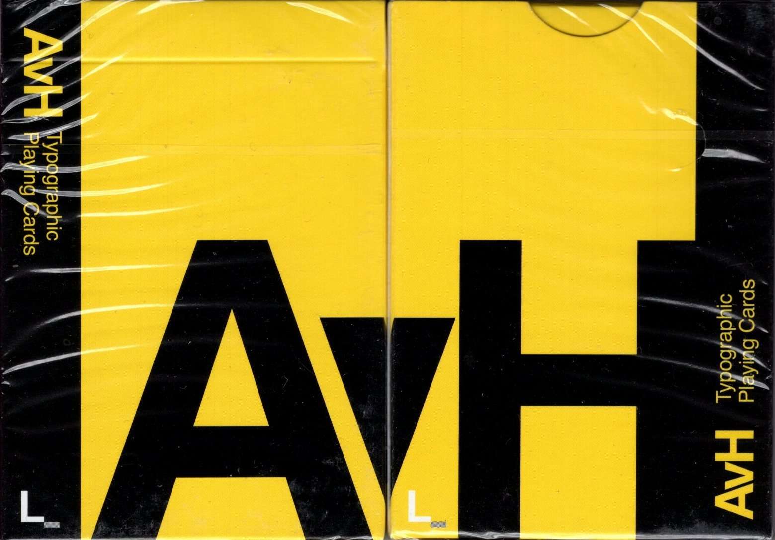AvH Typographic Playing Cards Cartamundi