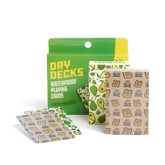 Avocado Toast Plastic Playing Cards 2 Deck