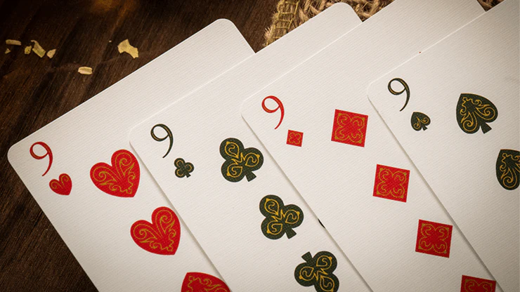 Babylon Forest Green Playing Cards TPCC