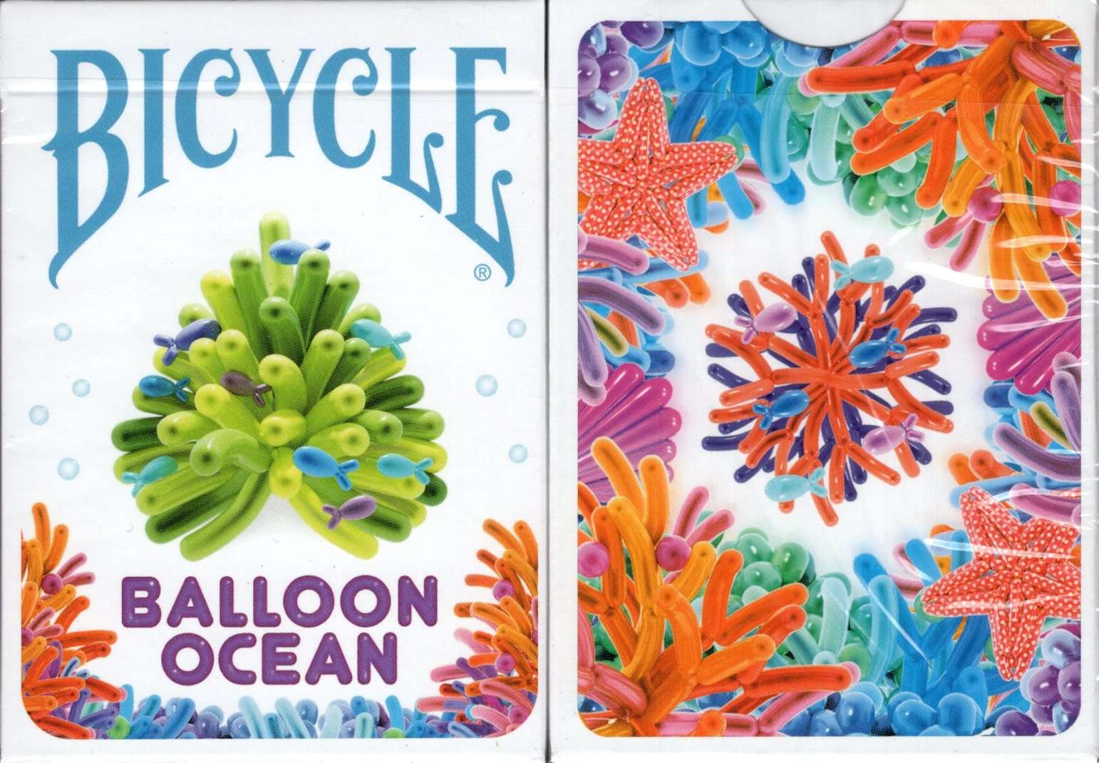 Balloon Ocean (No Seal) Bicycle Playing Cards