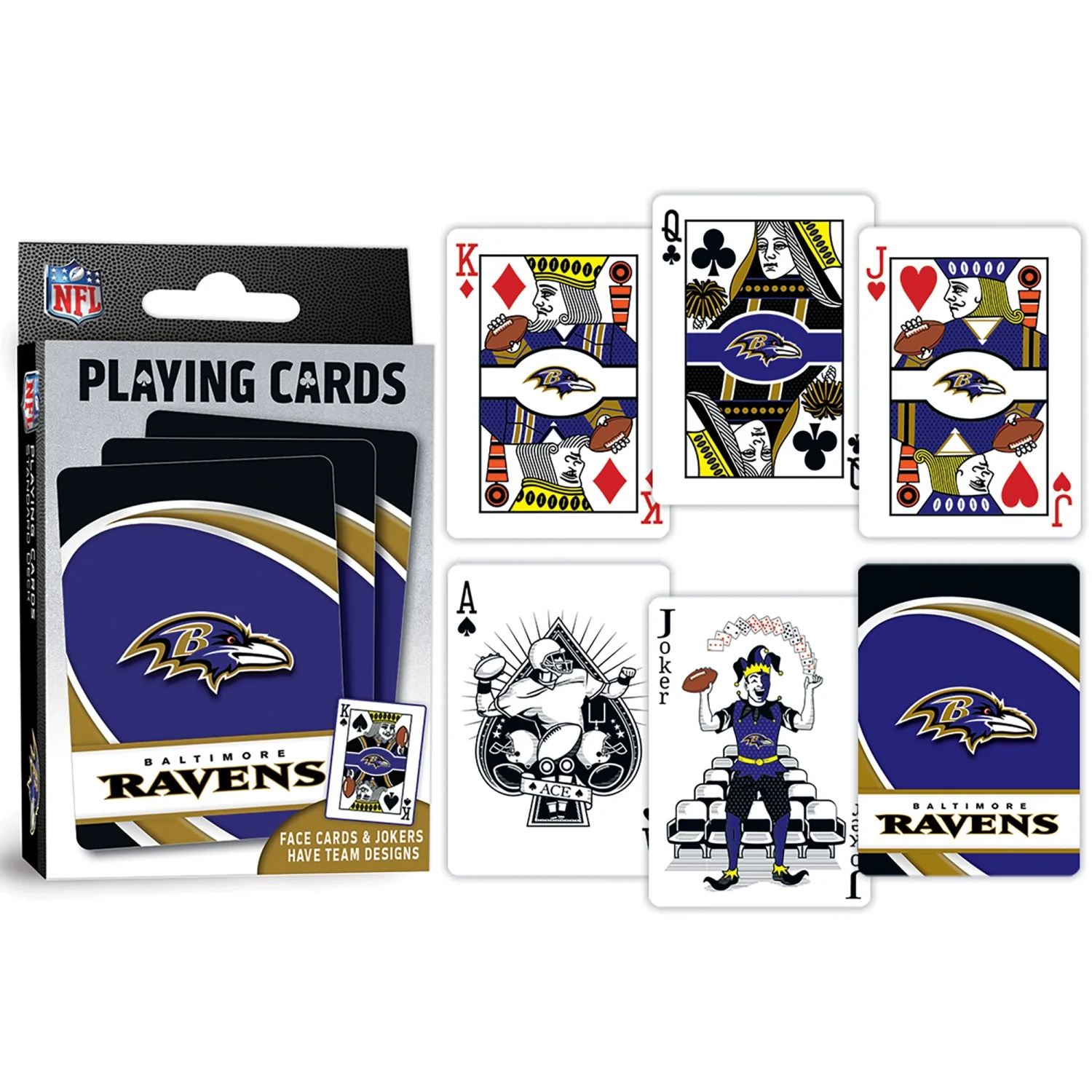 Baltimore Ravens Playing Cards â Ca-Caw!