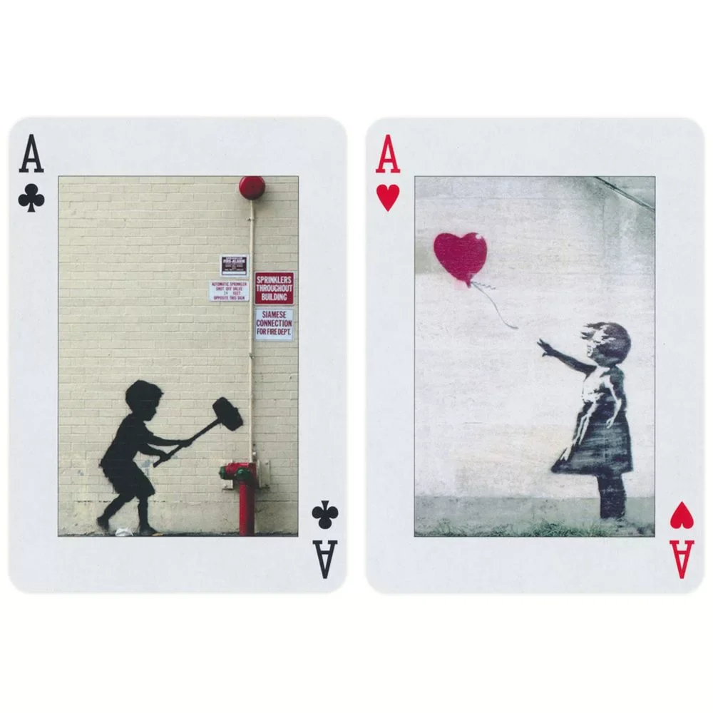 Banksy Playing Cards by Piatnik - A Deck of Revolutionary Art
