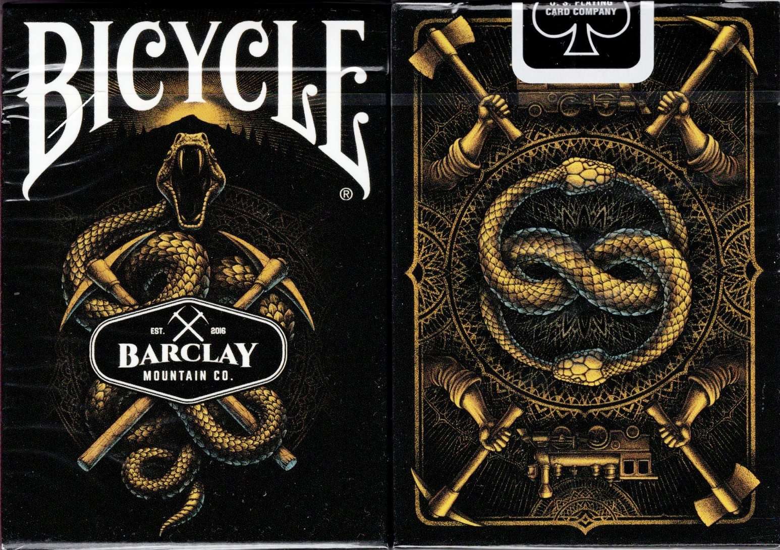 Barclay Mountain Bicycle Playing Cards