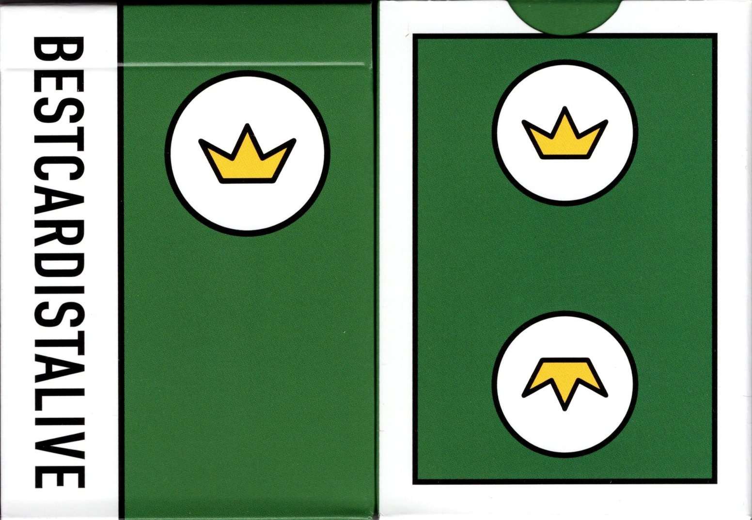 BCA Green Playing Cards USPCC