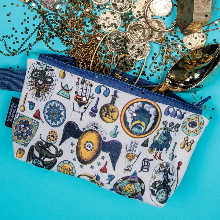 Alchemy Canvas Zipper Bag