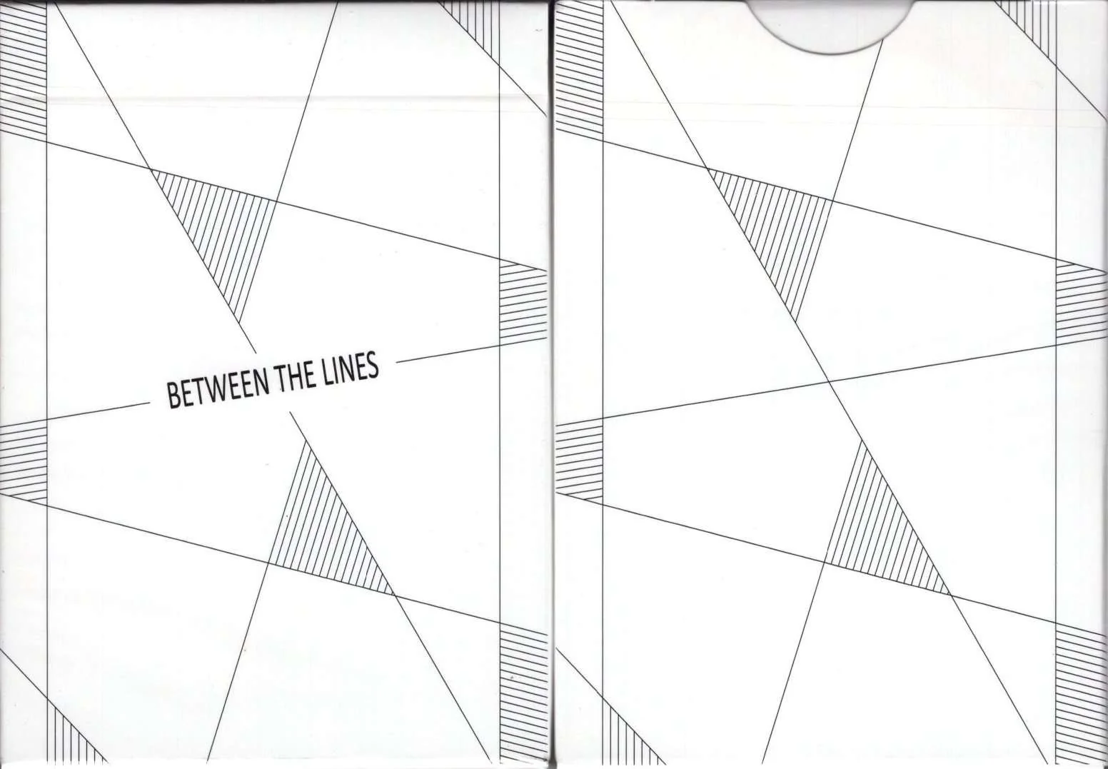 Between the Lines Playing Cards USPCC